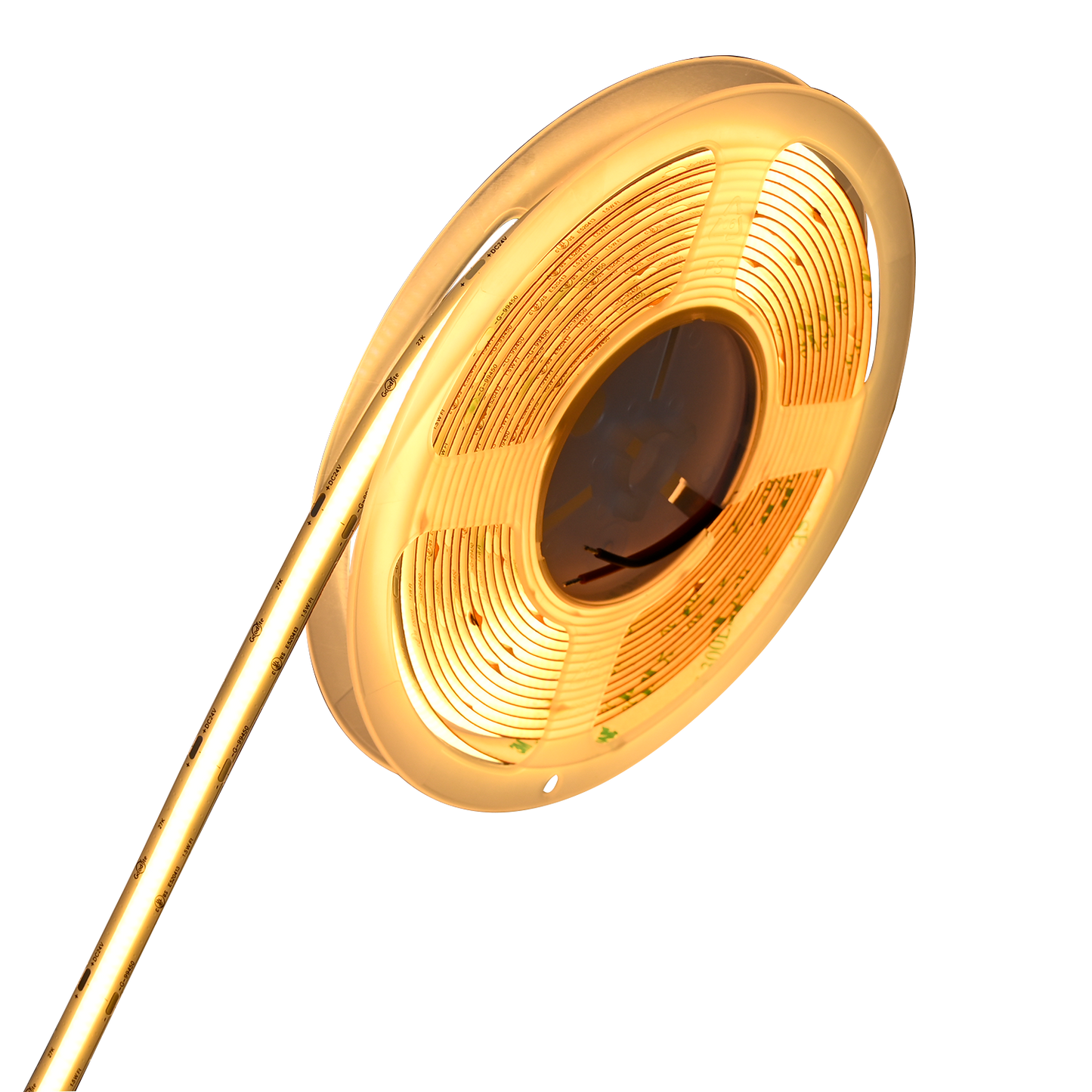 1.5W 24V COB Tape Light 2700k