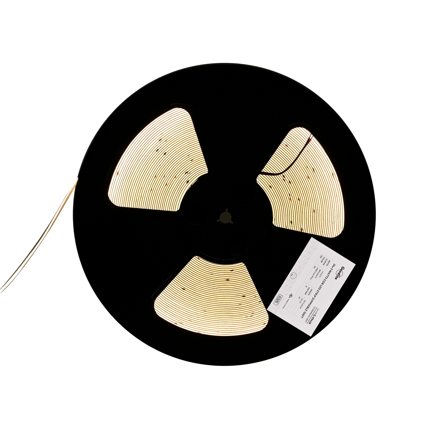 1.5W 24V COB Tape Light 100ft 4100k