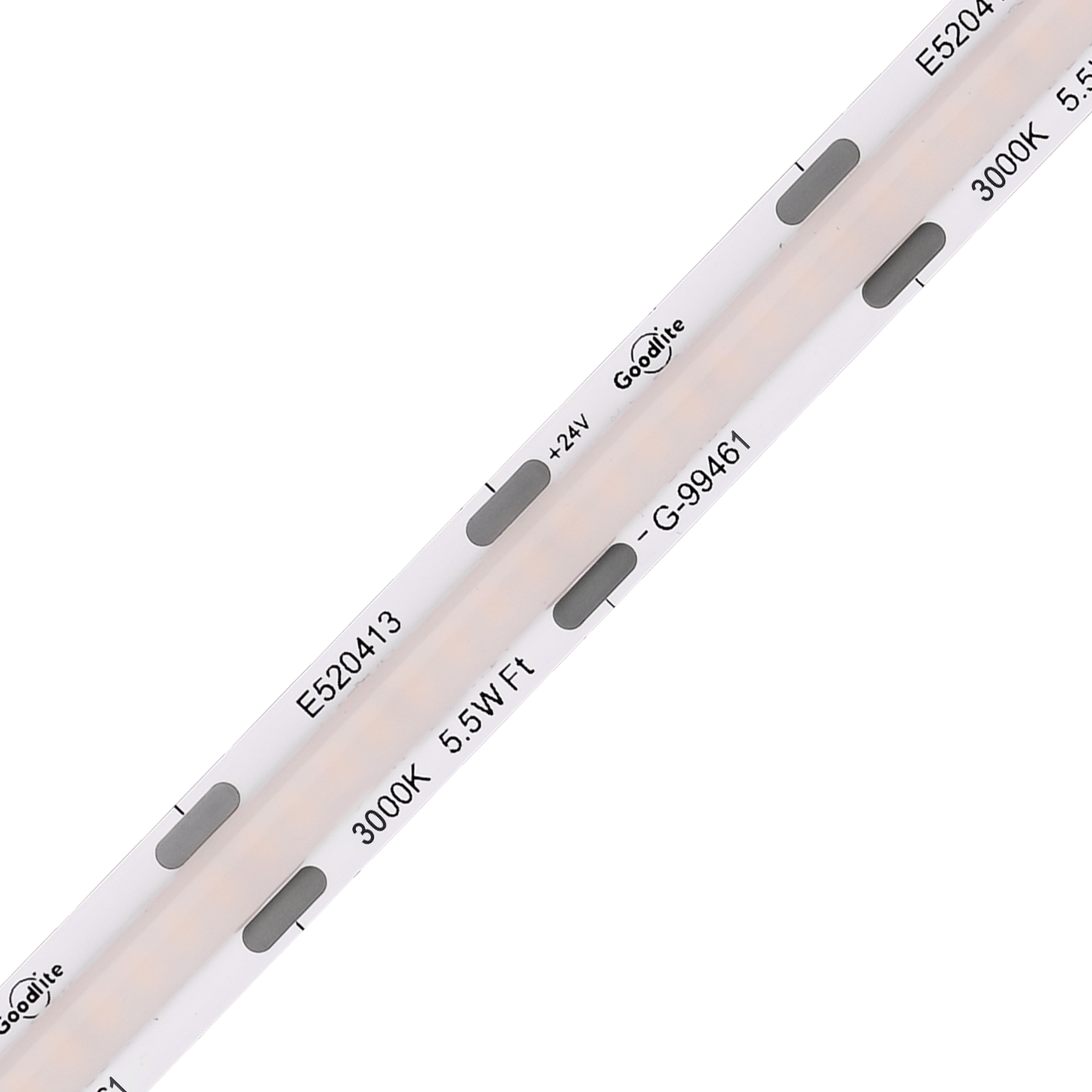 5.5W 24V SOB Tape Light 3000k