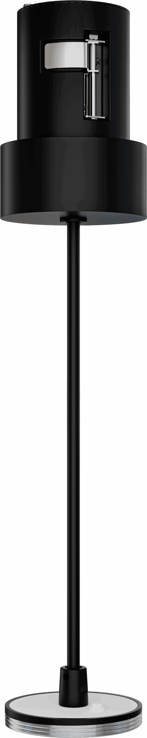 3 Inch Recessed Mount Adjustable Pendent Cord (Black)