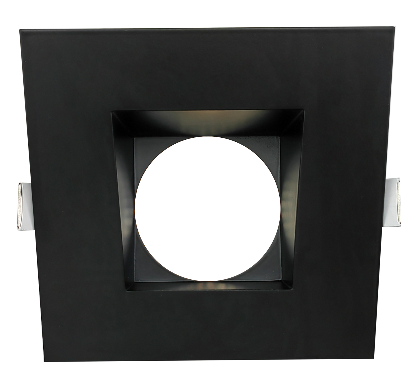 4 Inch Black Wall Wash Square Trim