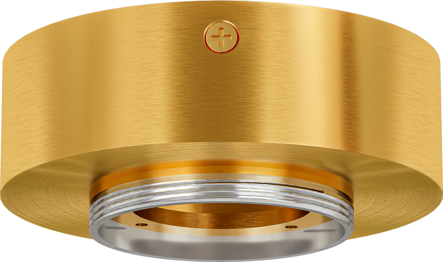 3 Inch Surface Mount Canopy (Brushed Brass)