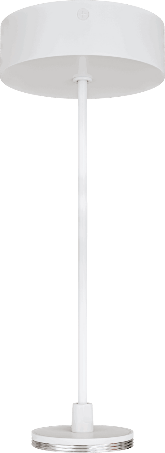 3 Inch Surface Mount Adjustable Pendent Cord (White)