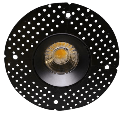 3.5” Round Trimless Luminaire (Black)