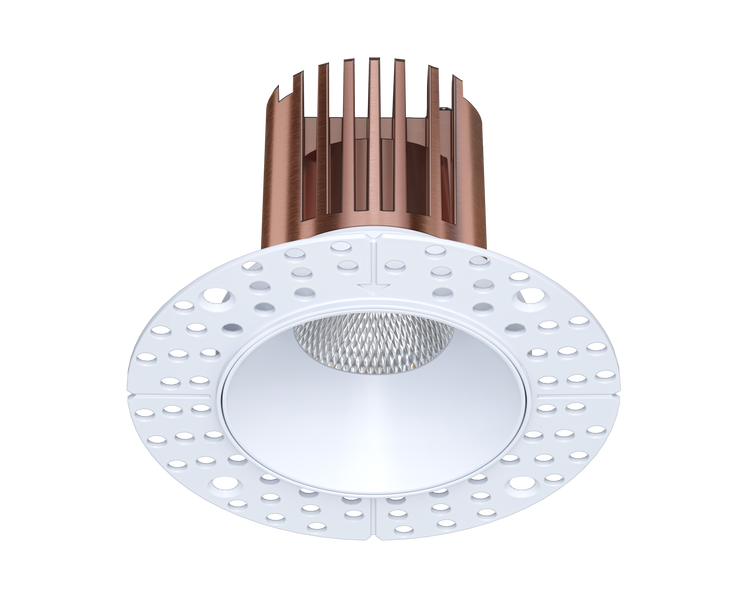 Round Trimless Architectural Downlight