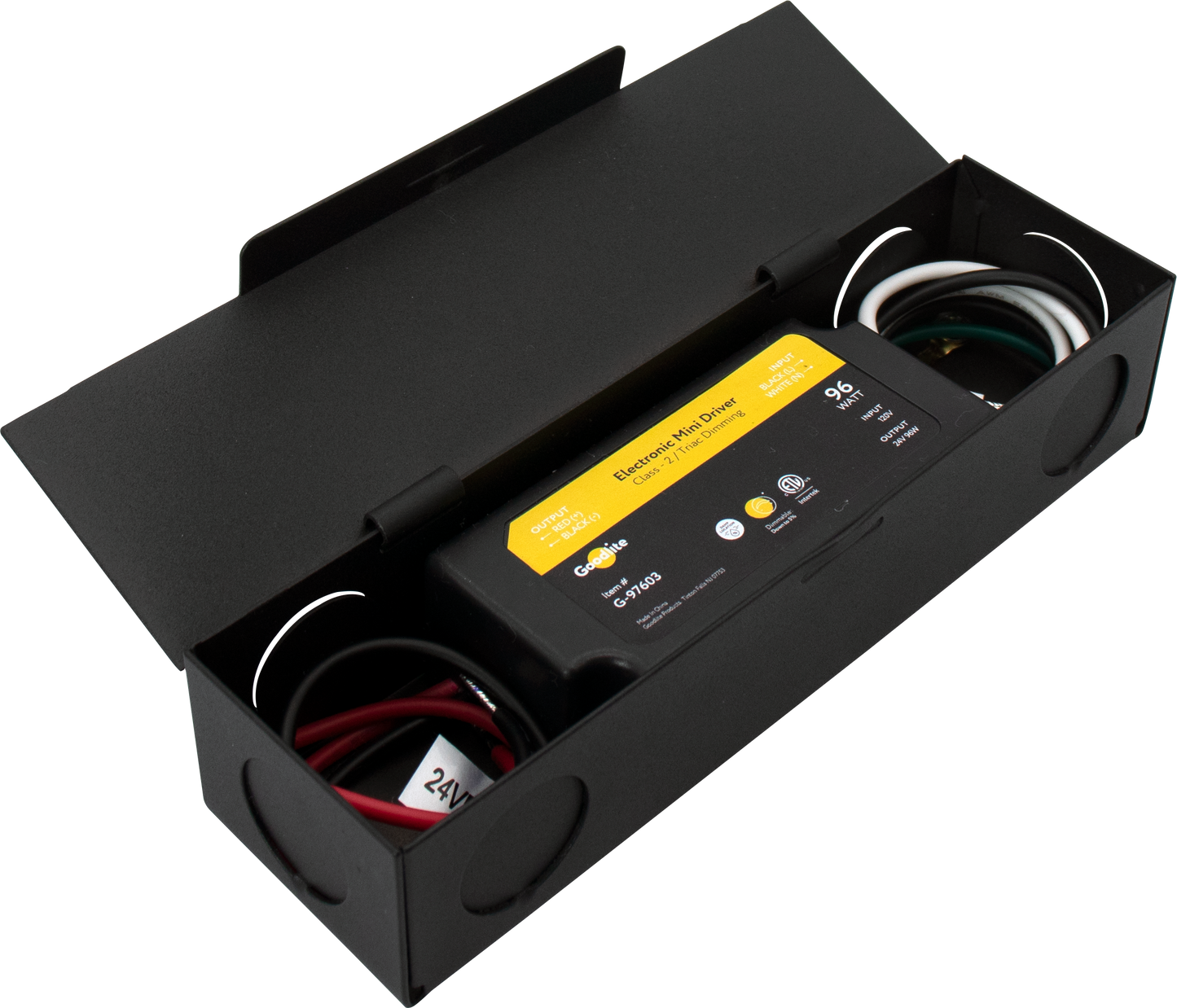 96W Mini Electronic Driver 24V