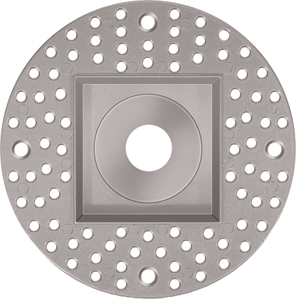 1 Inch Brushed Nickel Square Trimless Kit