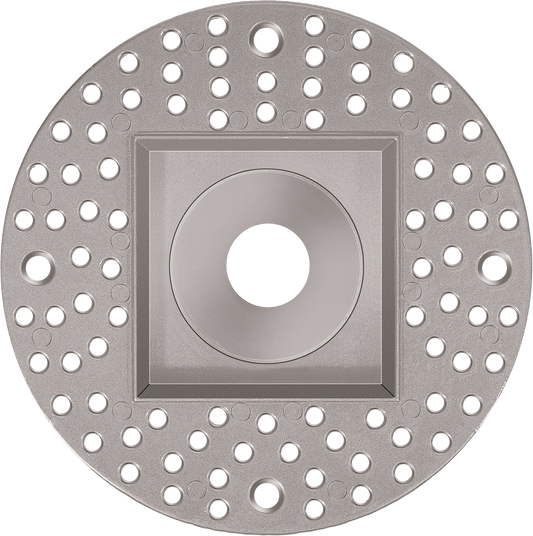 1 Inch Brushed Nickel Square Trimless Kit
