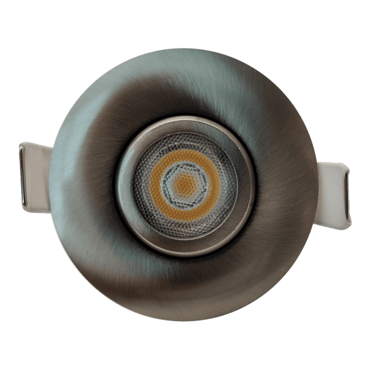2" Round Flushed Gimbal (Brushed Nickel)