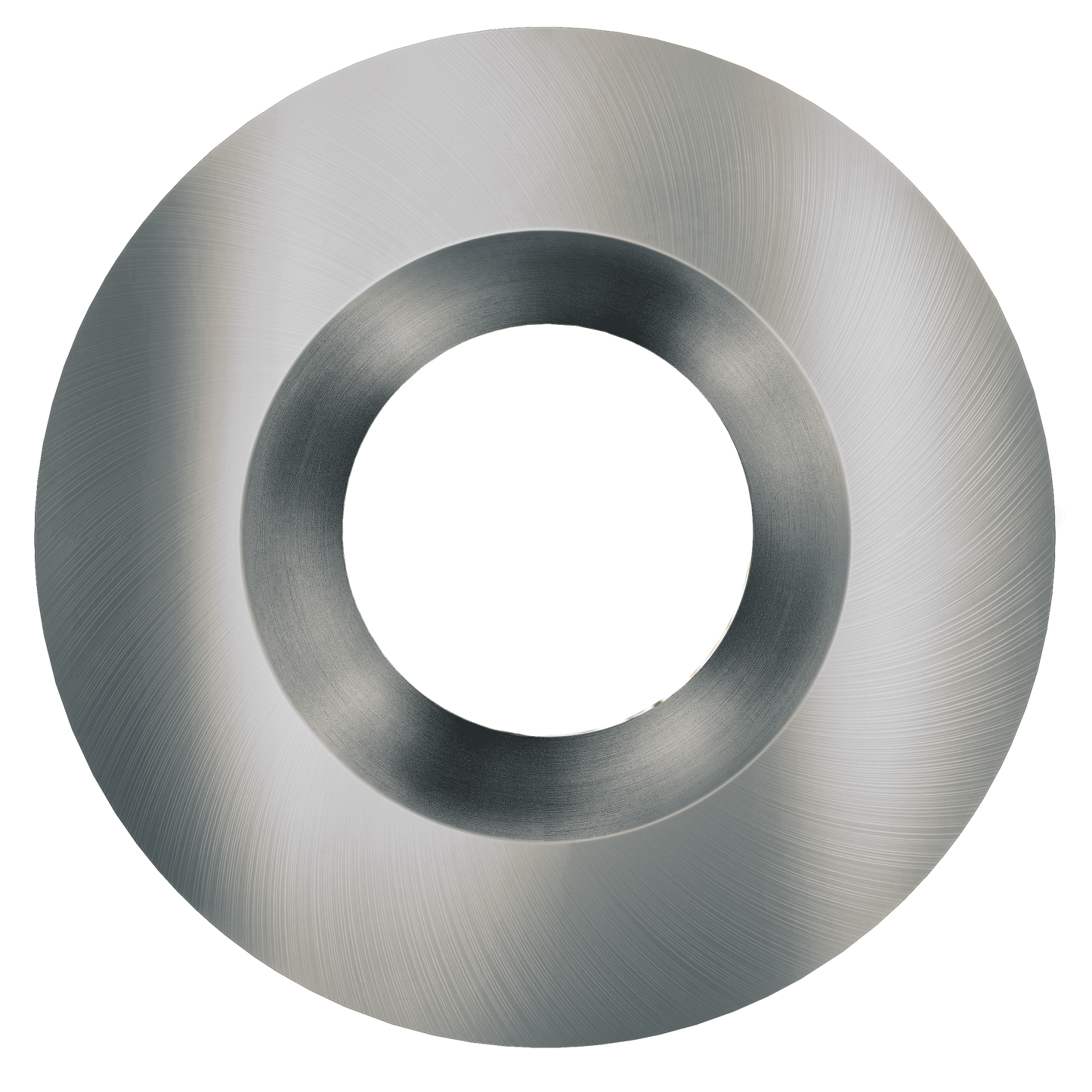 4 Inch Brushed Nickel Round Trim