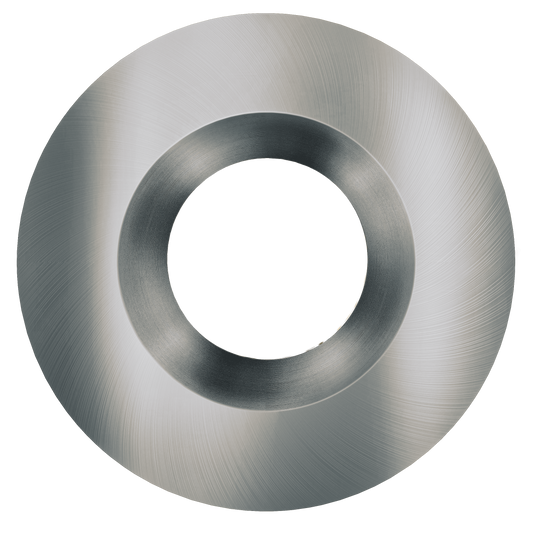 4 Inch Brushed Nickel Round Trim