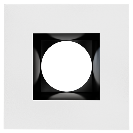 4 Inch Two-Tone Square Trim