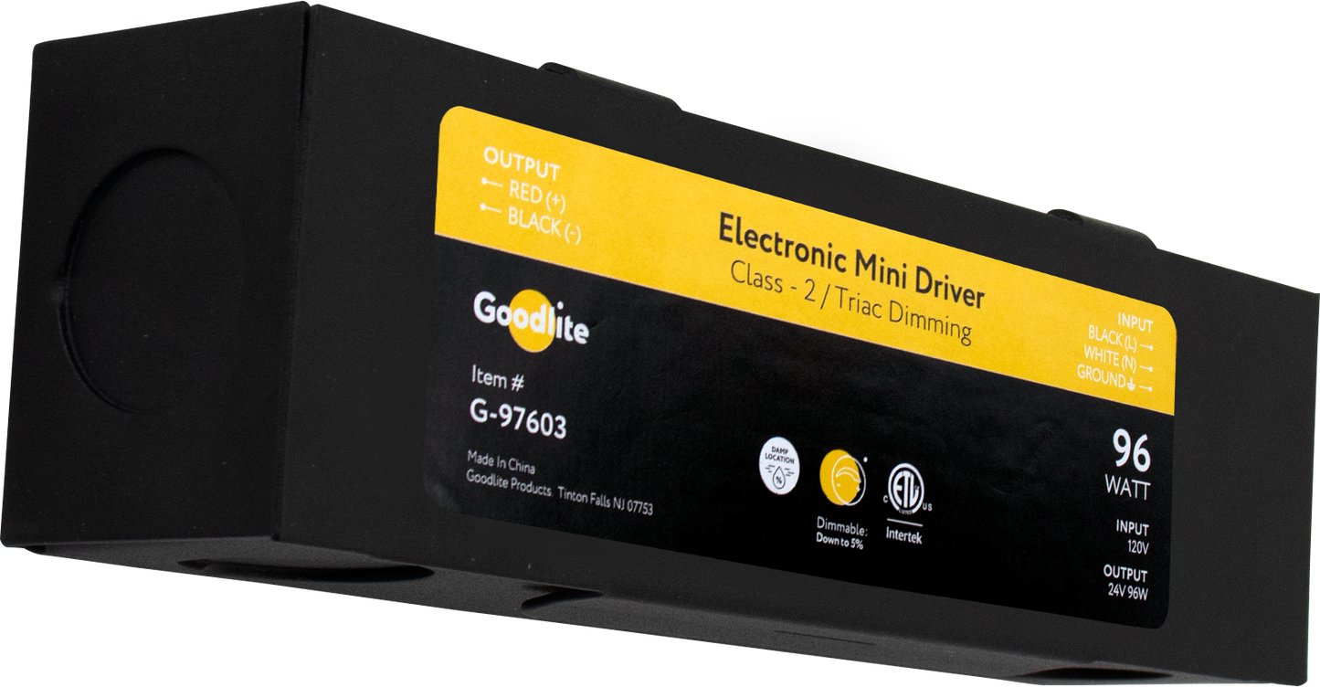 96W Mini Electronic Driver 24V