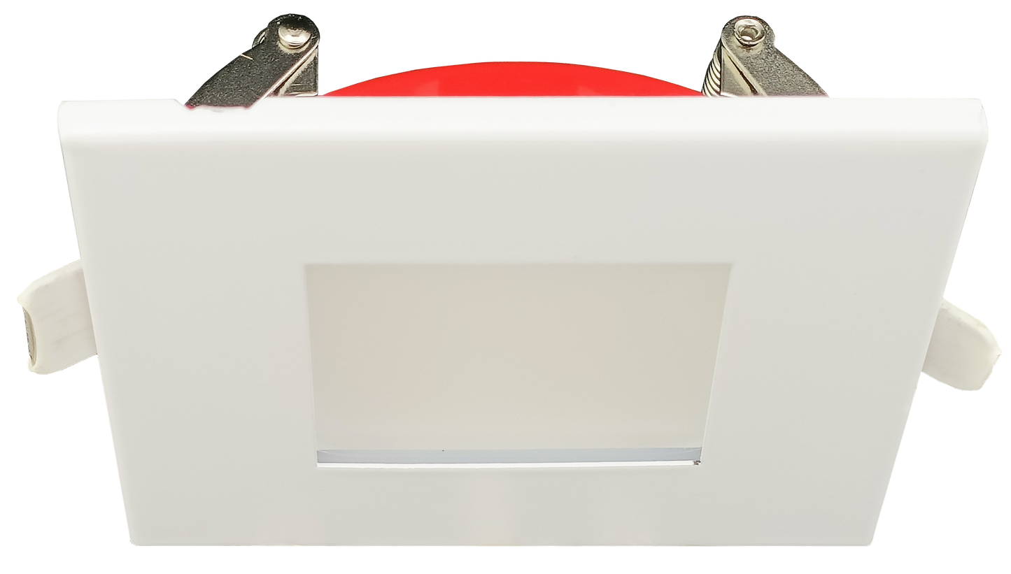 3" Fire Rated Square Flushed slim