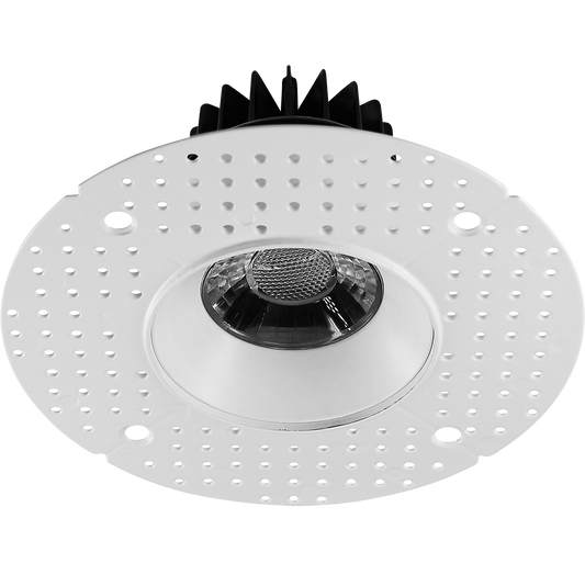 3.5” Round Trimless Luminaire (White)
