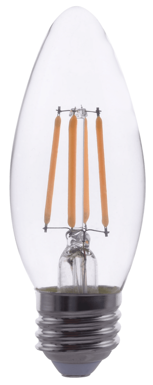5W Candelabra Torpedo E26 Base 2700k