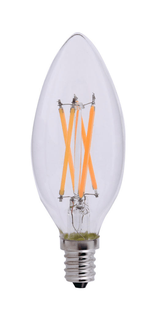 7W Candelabra Torpedo Bulb 3000k