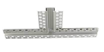 1/2" T Corner Trimless Channel