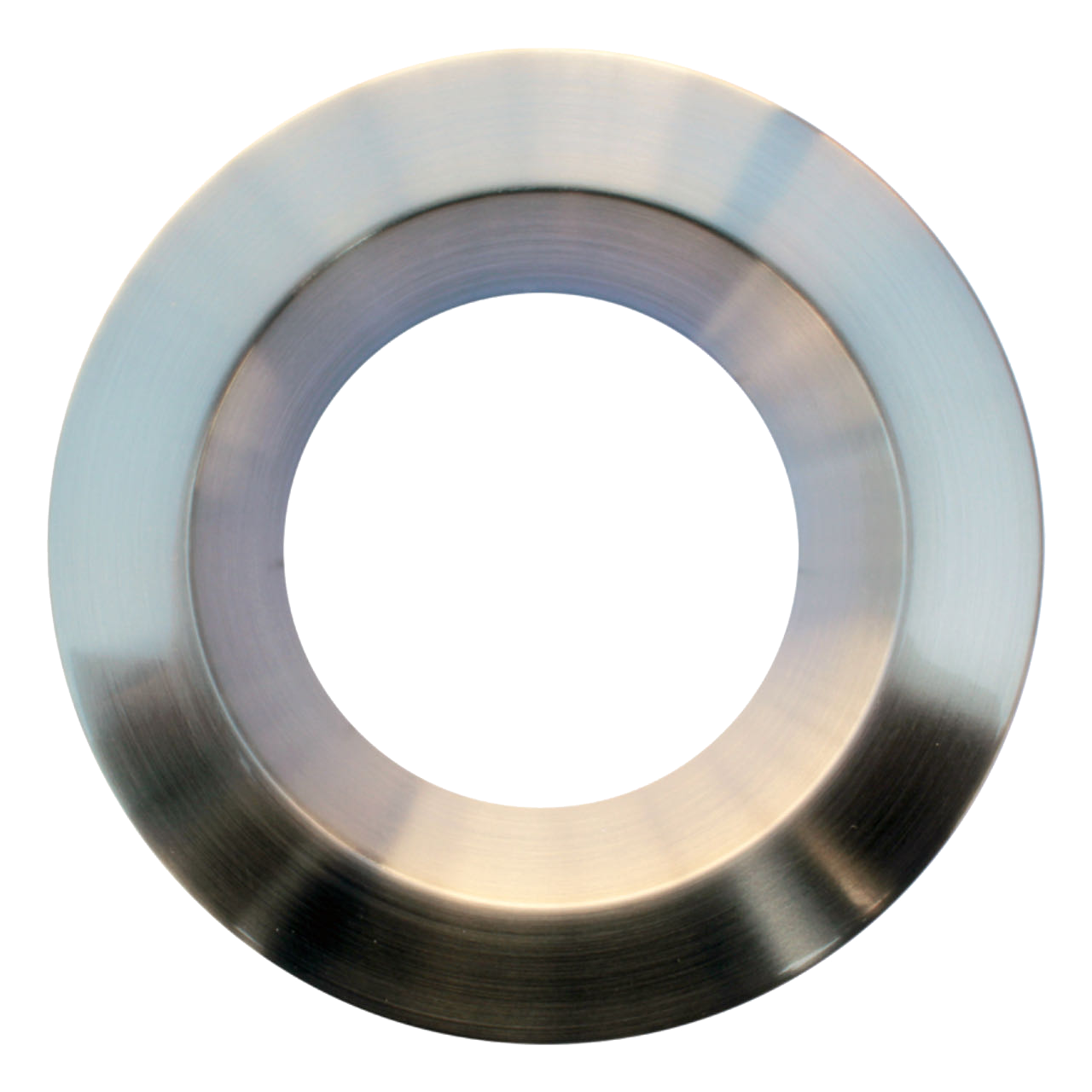 4" Round Retro Brushed Nickel Cover