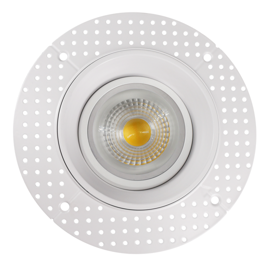 4" Gimbal Trimless (White)