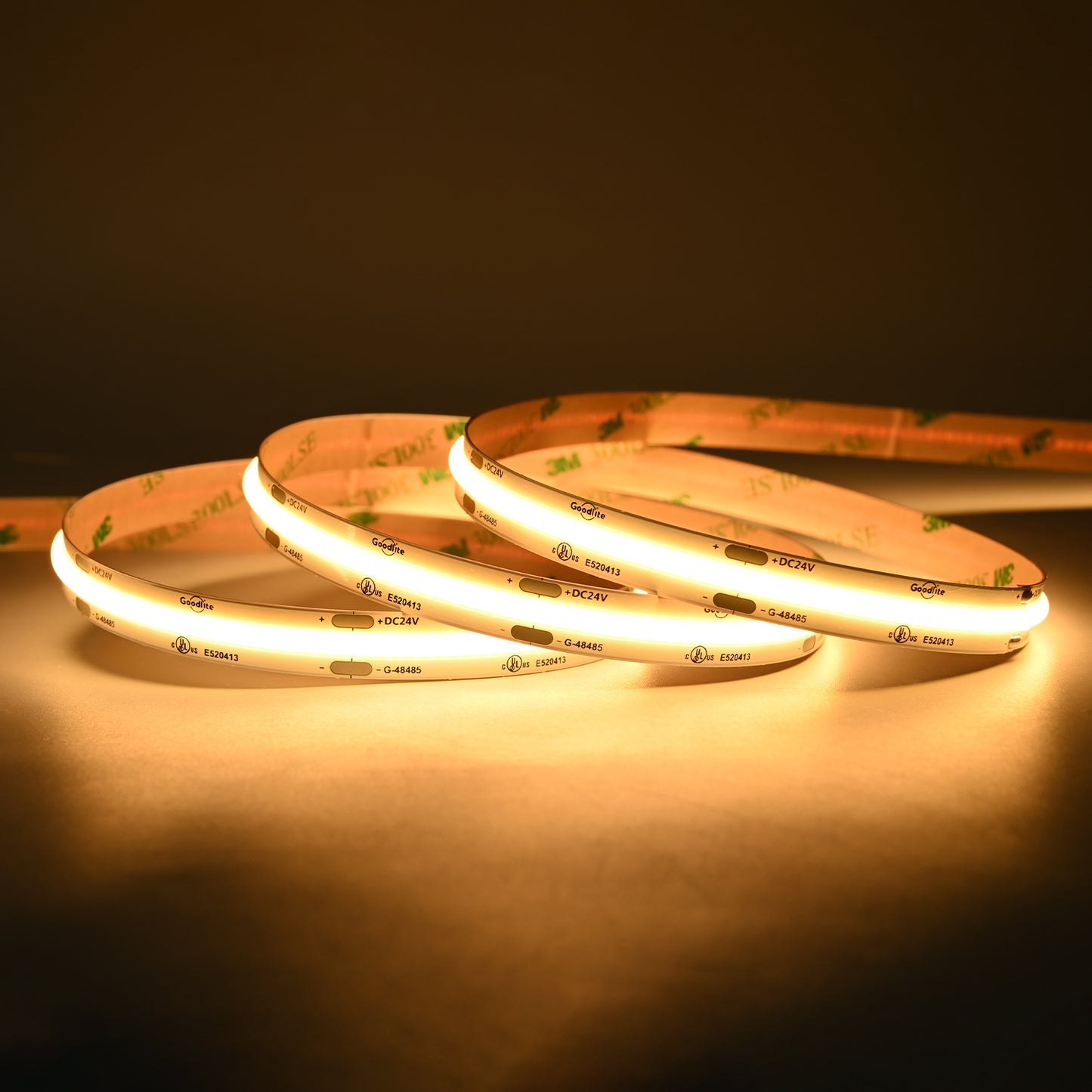 5.5W 24V COB Tape Light 2700k