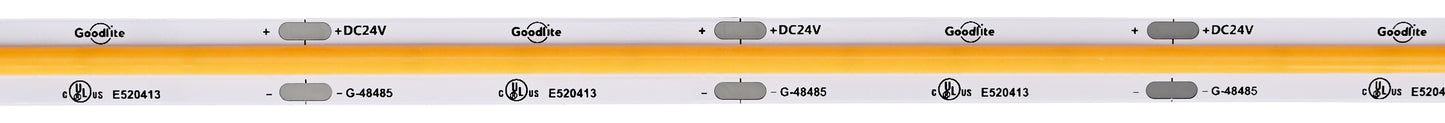 5.5W 24V COB Tape Light 2700k