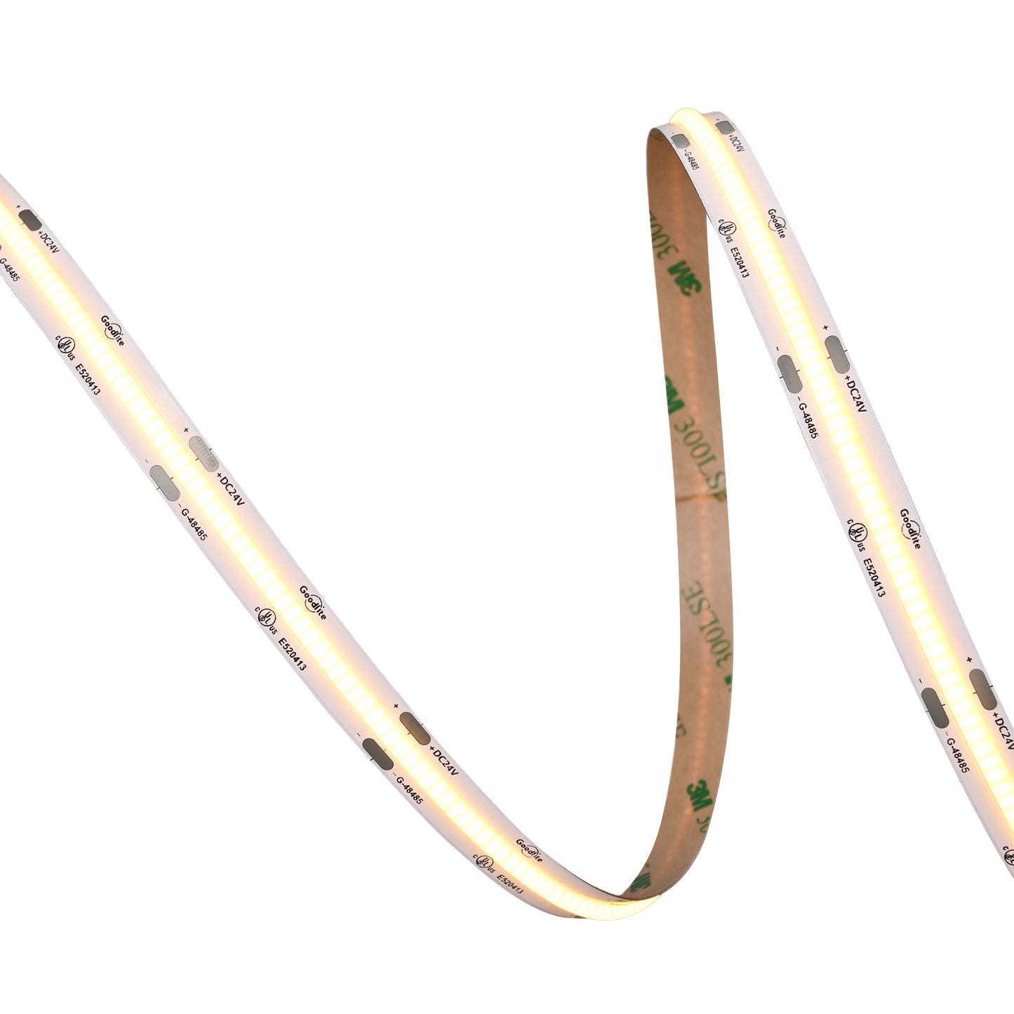 5.5W 24V COB Tape Light 2700k
