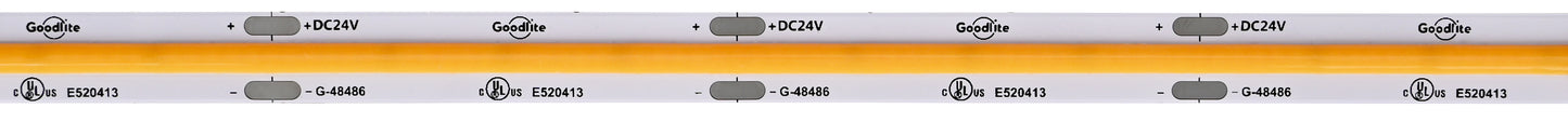 5.5W 24V COB Tape Light 3000k