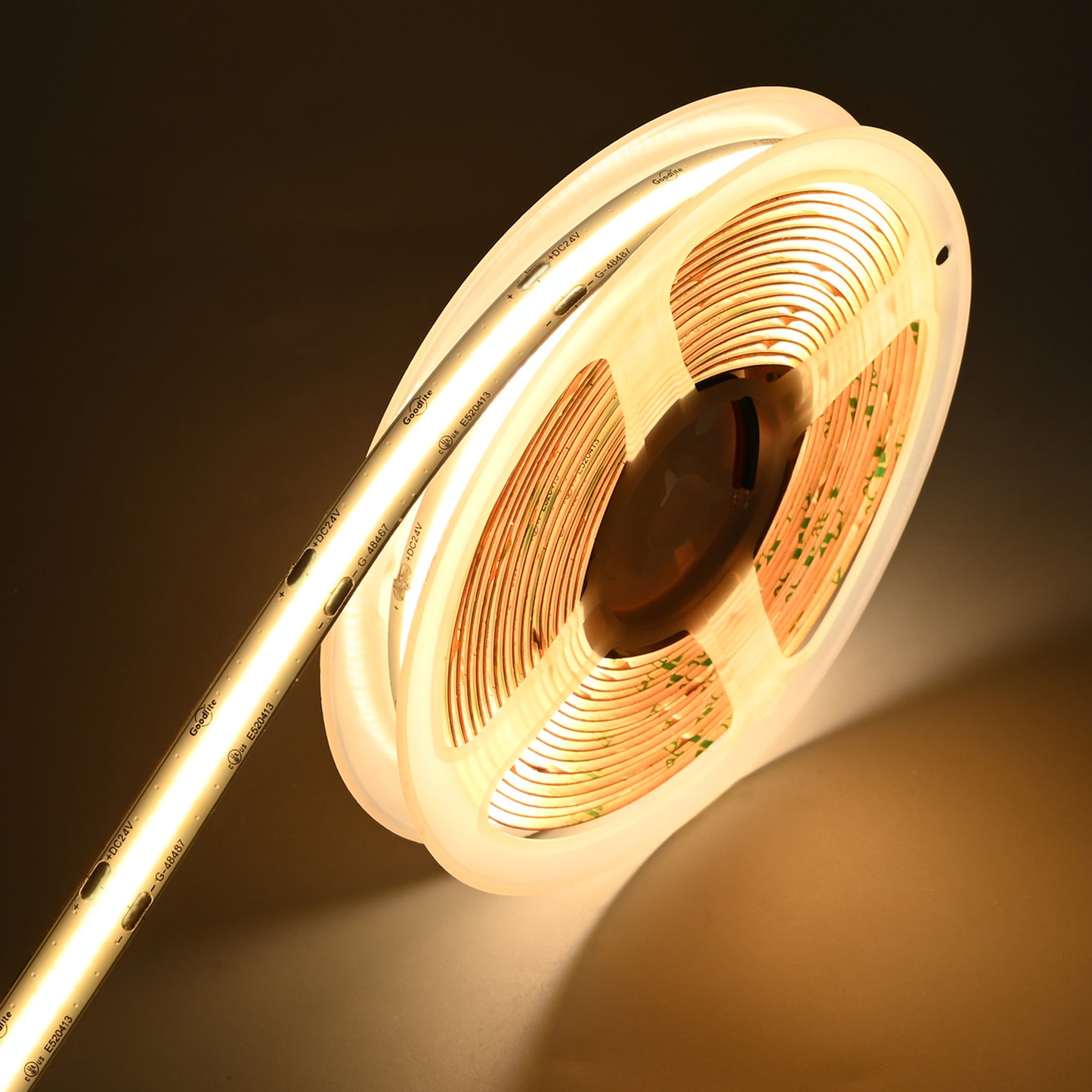 5.5W 24V COB Tape Light 3500k