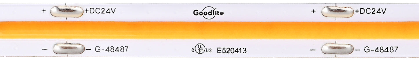 5.5W 24V COB Tape Light 3500k