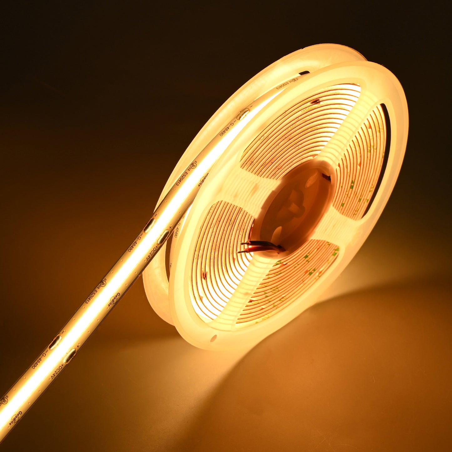 5.5W 24V COB Tape Light 100ft 2700k