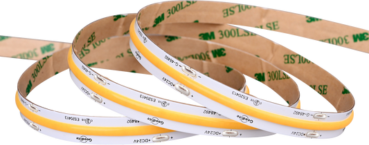 5.5W 24V COB Tape Light 100ft 3500k