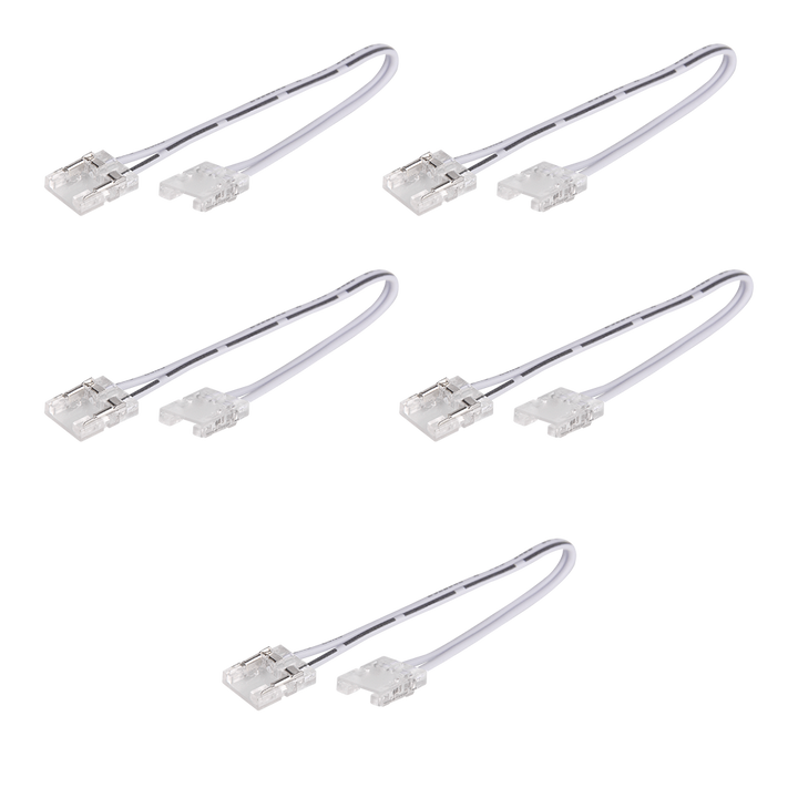 Clear connector with 6" wire