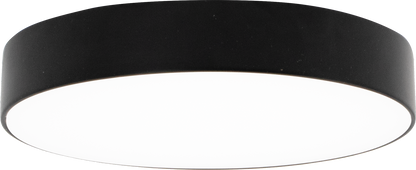 5" Edgeless Round Surface Mount (Black)