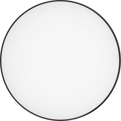 5" Edgeless Round Surface Mount (Black)