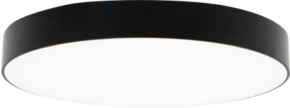 7" Edgeless Round Surface Mount (Black)