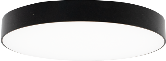 7" Edgeless Round Surface Mount (Black)