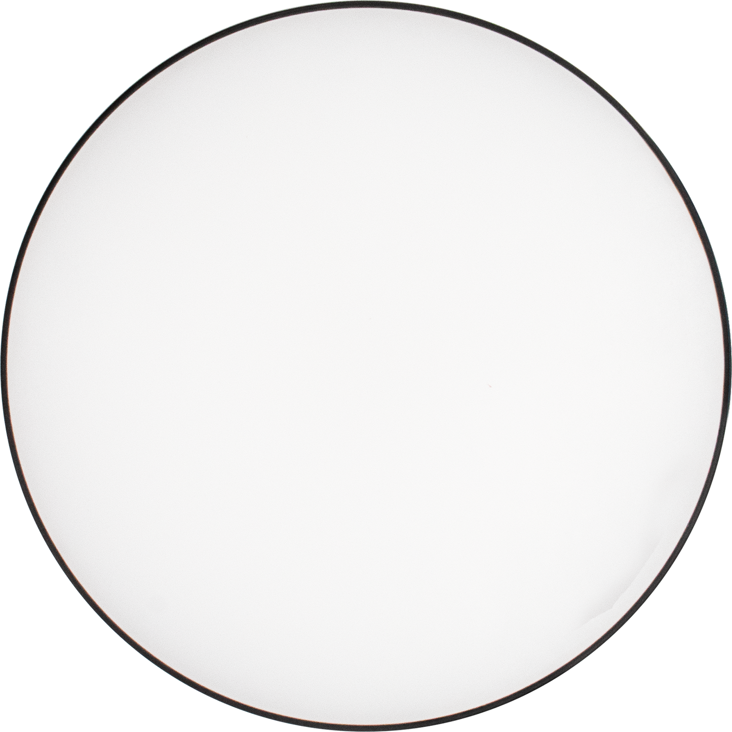 7" Edgeless Round Surface Mount (Black)