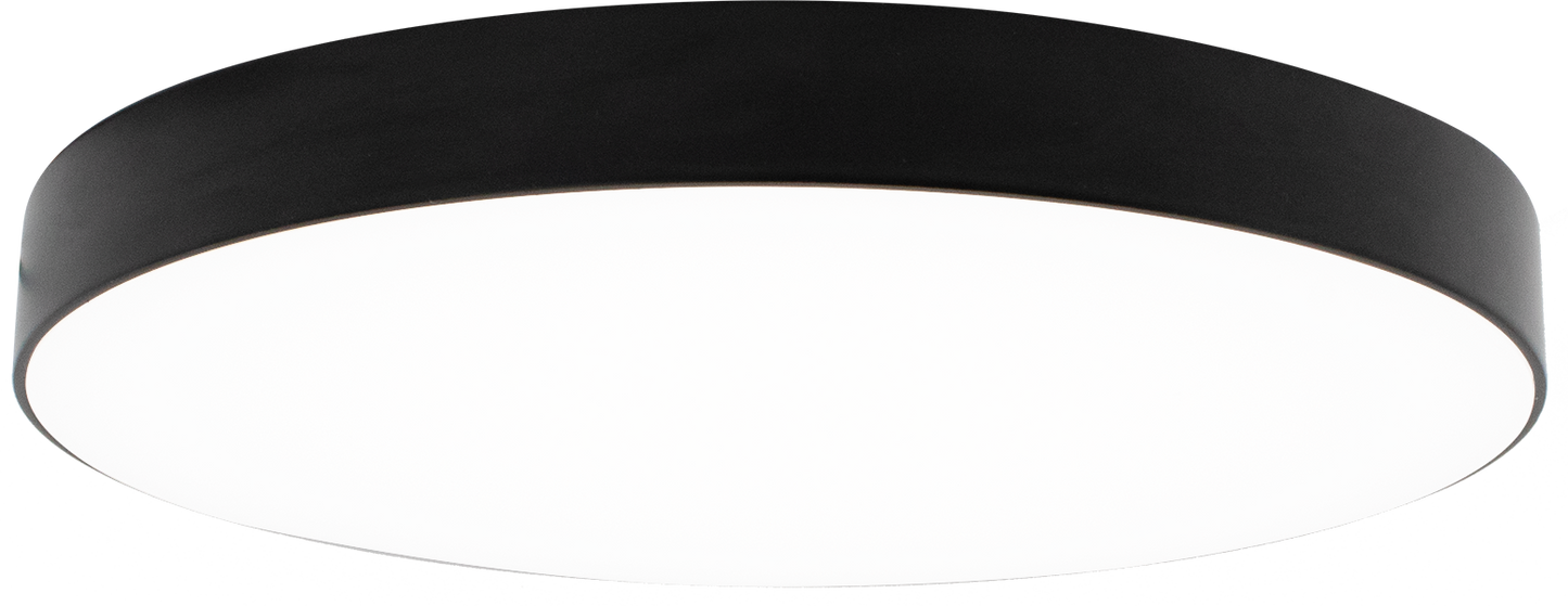 9" Edgeless Round Surface Mount (Black)