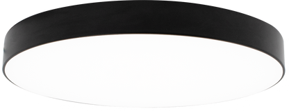 9" Edgeless Round Surface Mount (Black)