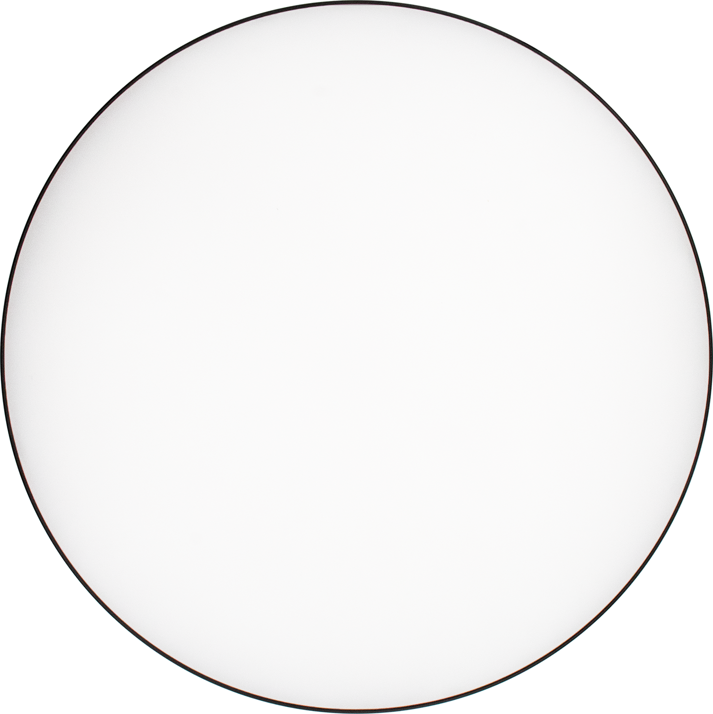 11" Edgeless Round Surface Mount (Black)