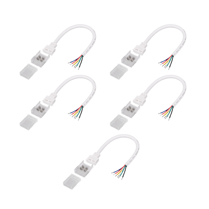 IP68 RGBWW Clear Power Starter 5PK