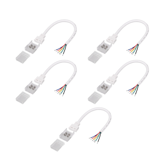 IP68 RGBWW Clear Power Starter 5PK