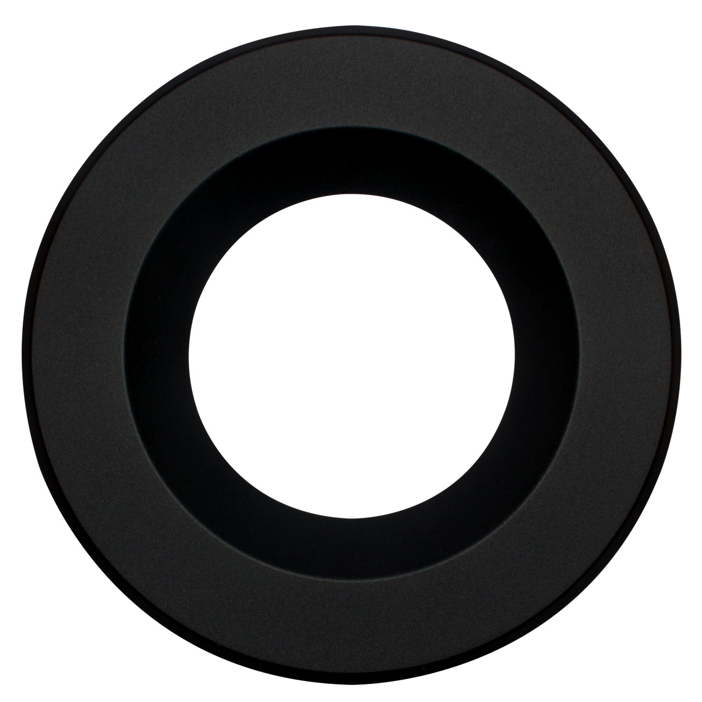 6" Round Retro Black Cover