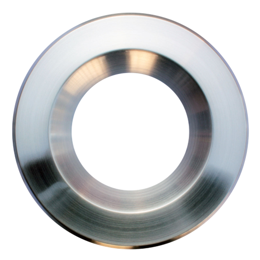 6" Round Retro Brushed Nickel Cover