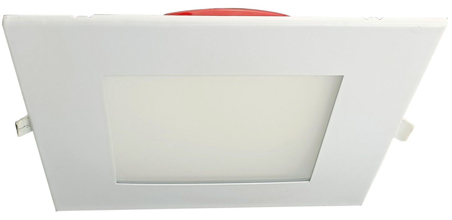 6" Fire Rated Square Flushed slim