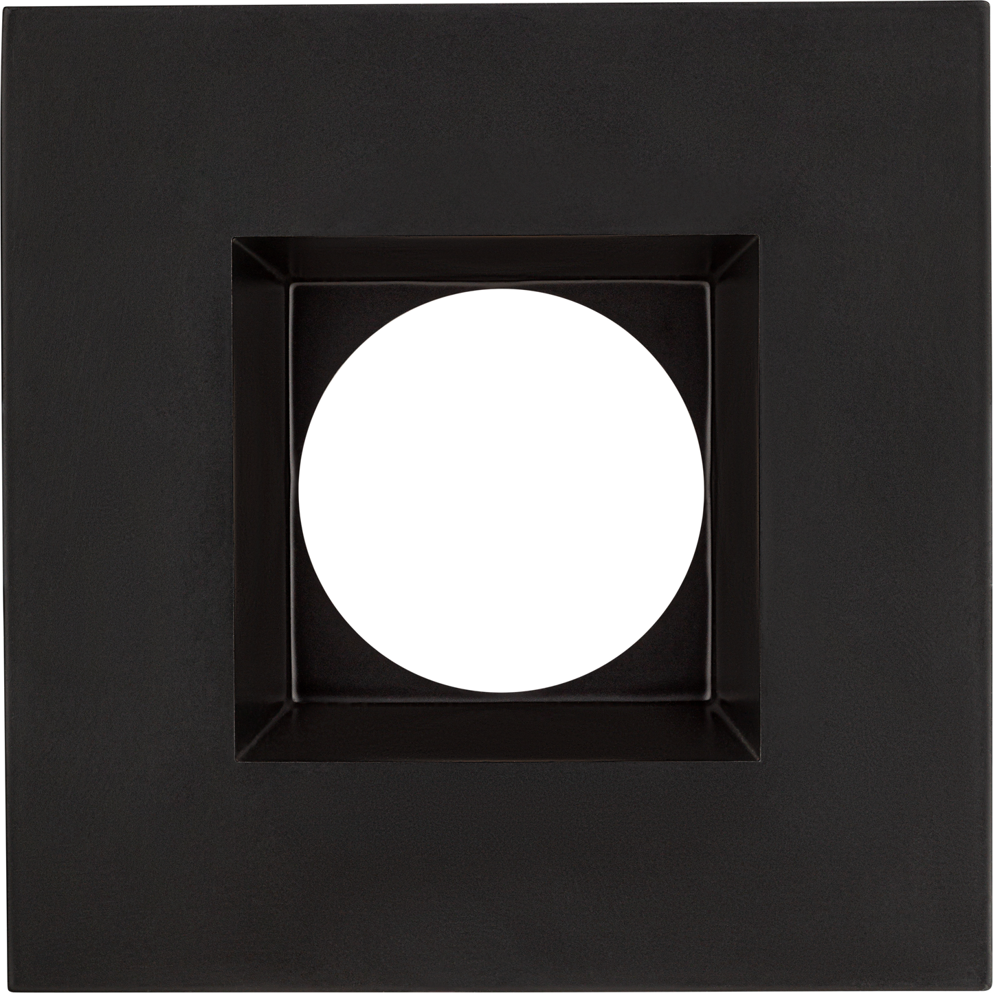 3 Inch Black Square Trim