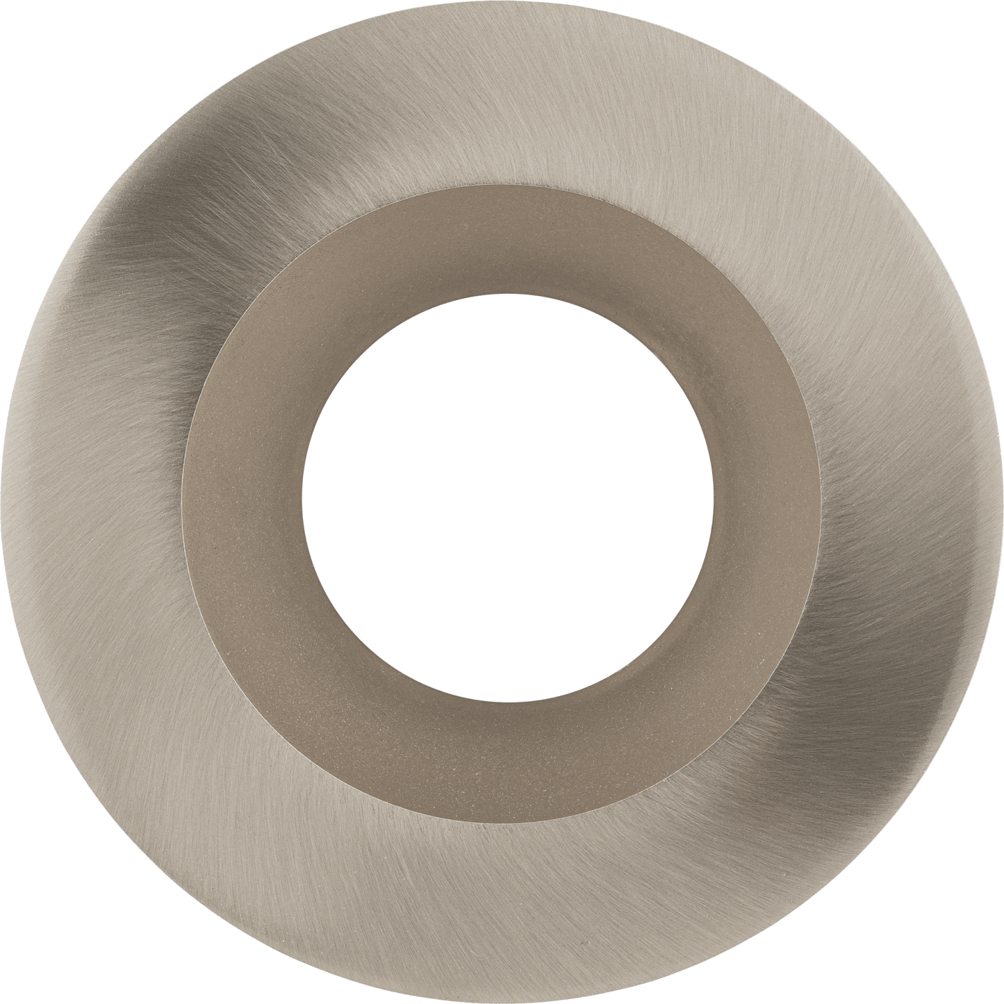 3 Inch Brushed Nickel Round Trim