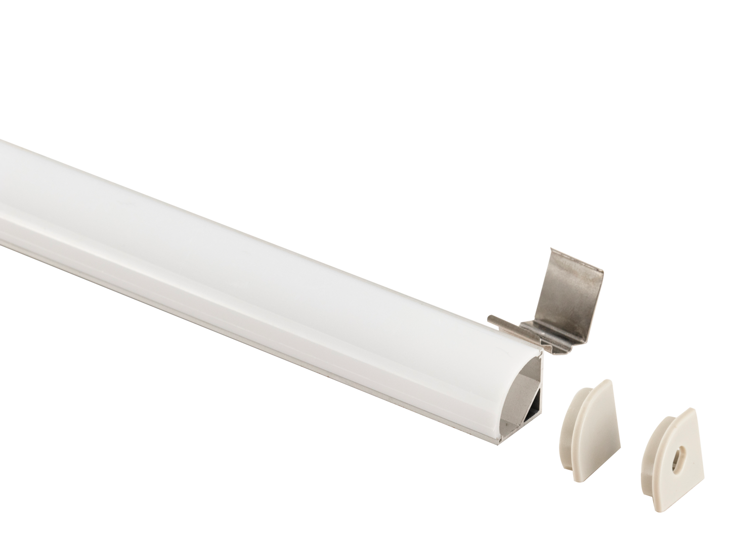 1/2" Aluminum Surface Mount Corner Channel
