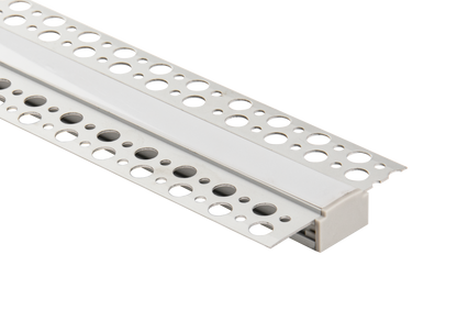 1/2" Aluminum Trimless Channel